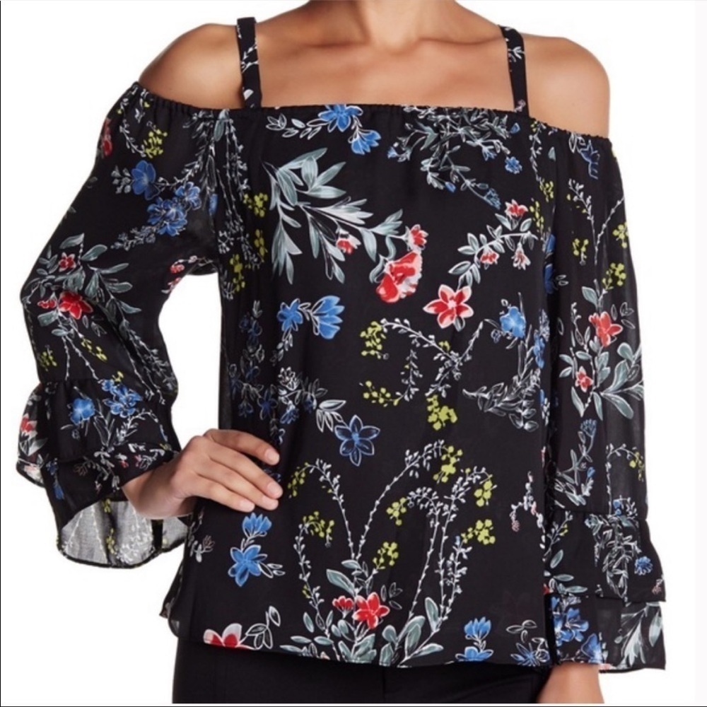 Parker Off Shoulder Floral Blouse